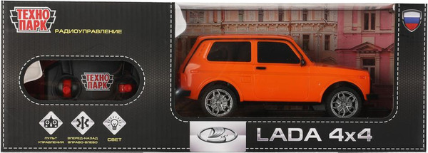 Изображение товара Радиоуправляемая игрушка Технопарк Lada 4x4 / LADA4X4-18L-OR