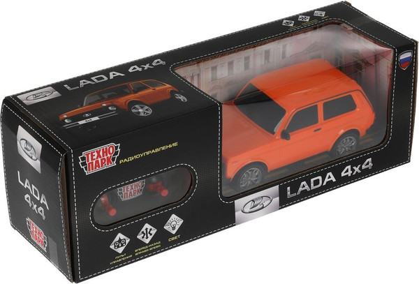 Изображение товара Радиоуправляемая игрушка Технопарк Lada 4x4 / LADA4X4-18L-OR