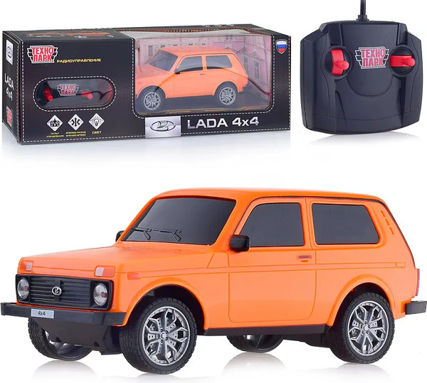 Изображение товара Радиоуправляемая игрушка Технопарк Lada 4x4 / LADA4X4-18L-OR