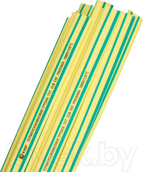 Изображение товара Трубка термоусаживаемая EKF PROxima TUT-12-YG-1M