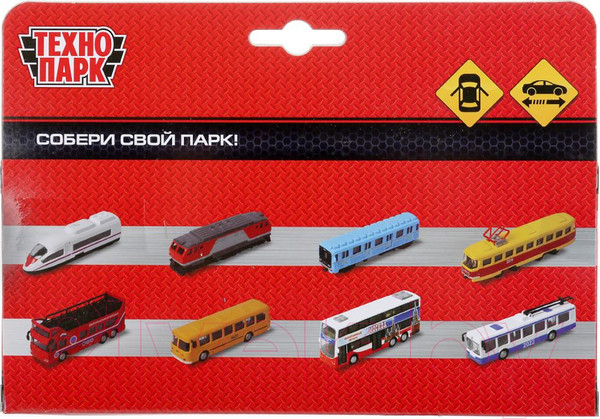 Изображение товара Автобус игрушечный Технопарк Автобус новый / SB-19-30-BU-WB