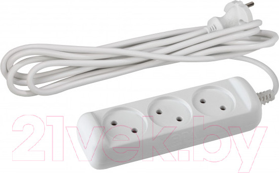 Изображение товара Удлинитель ЭРА U-3-3m-2x1 / Б0028355 (2x1мм2)