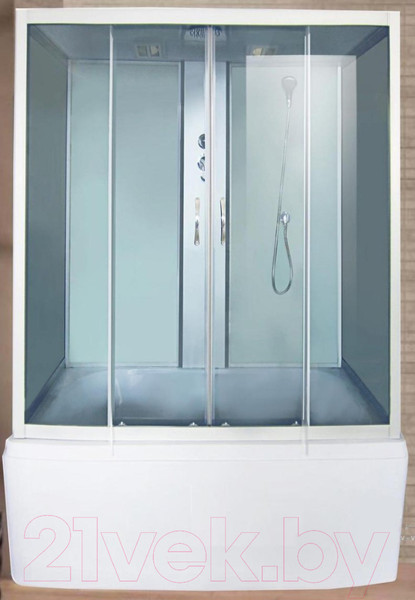 Изображение товара Душевая кабина Coliseum SW с высоким поддоном 170x85 (белый/тонированный)