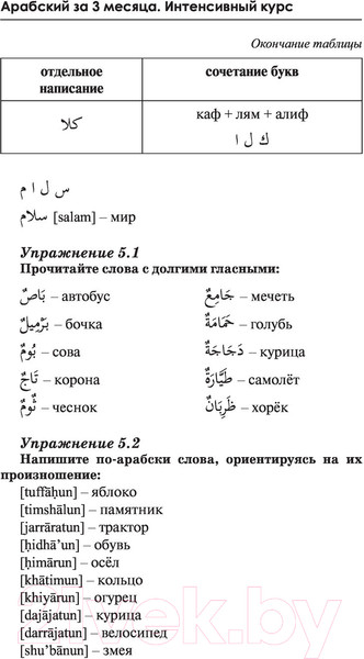 Изображение товара Учебное пособие АСТ Арабский за 3 месяца. Интенсивный курс (Азар М.)