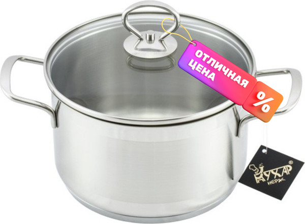 Изображение товара Кастрюля Кухар Лотос Классика КЛ1-22С2 (4л)