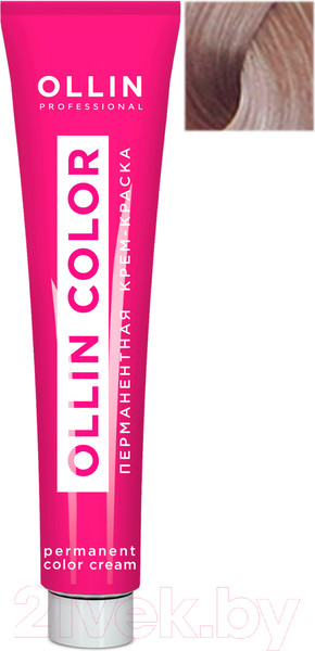 Изображение товара Крем-краска для волос Ollin Professional Color перманентная 9/26 (60мл, блондин розовый)