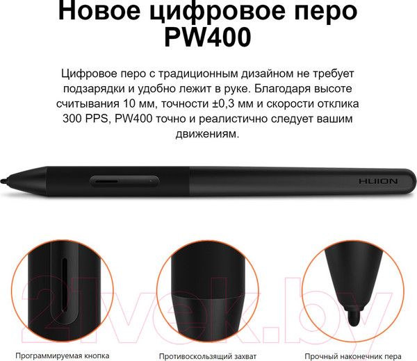 Изображение товара Графический планшет Huion Inspiroy RTM-500 (черный)