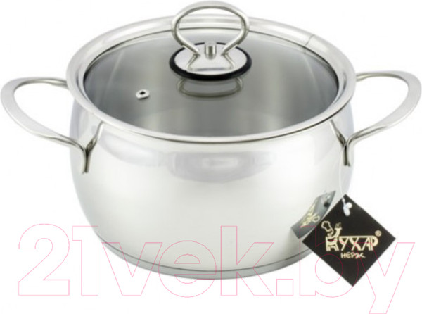 Изображение товара Кастрюля Кухар Магнолия Классика КМ1-21С2 (4.5л)