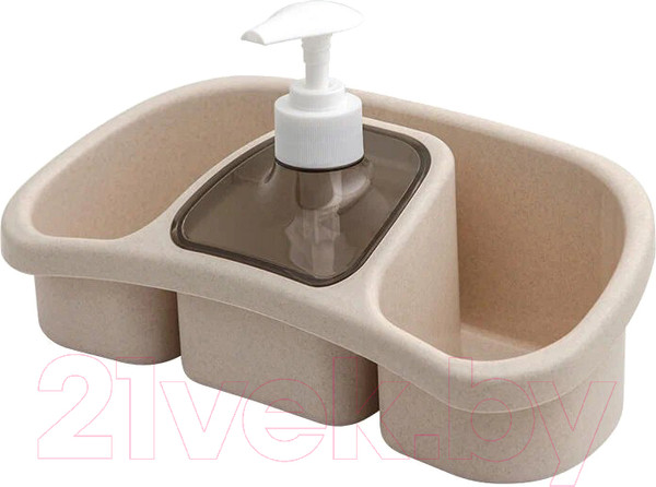 Изображение товара Дозатор моющего средства с подставкой для губки Drina Tesa 10419