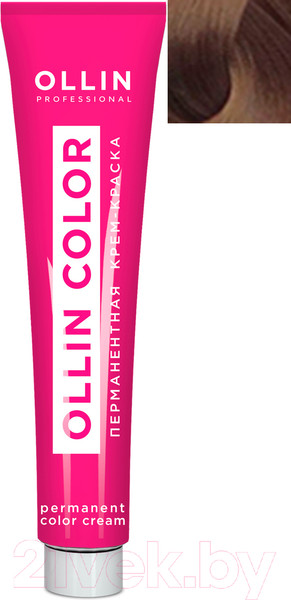 Изображение товара Крем-краска для волос Ollin Professional Color перманентная 8/31 (60мл, светло-русый золотисто-пепельный)