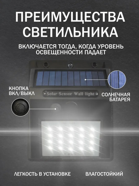 Изображение товара Бра уличное WMC Tools WMC-WL6001 (48729)