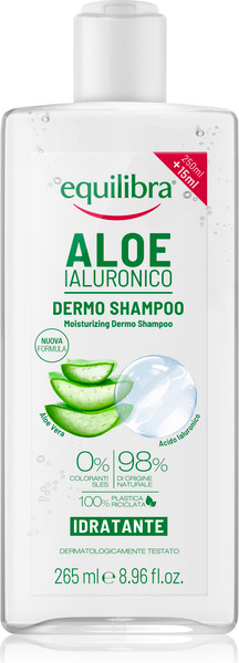 Изображение товара Шампунь для волос Equilibra Алоэ Увлажняющий (265мл)