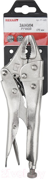 Изображение товара Гейферный зажим Rexant 12-4665
