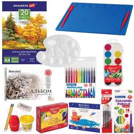 Изображение товара Набор школьника Brauberg Творчество / 880125