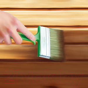 Изображение товара Кисть малярная Акор Дерево КФ 120x25