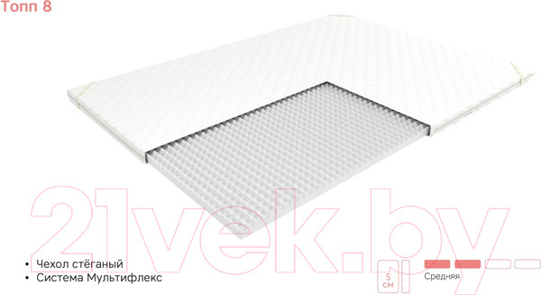 Изображение товара Наматрасник детский EOS Топп 8 90x160 (бязь)