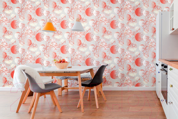 Изображение товара Виниловые обои Elysium Круги 93515