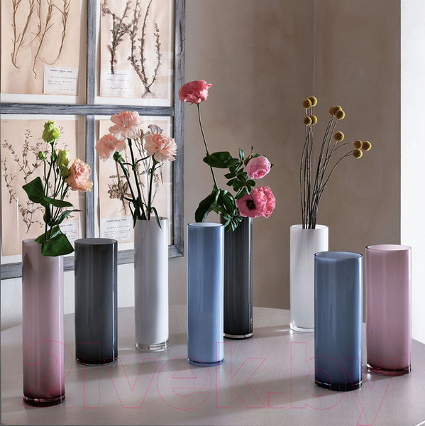 Изображение товара Ваза Andrea Fontebasso Glass Design Wetube / GD5VB472313 (26см, розовый)