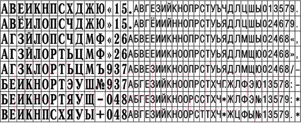 Изображение товара Штамп самонаборный Trodat 4912/DBсер