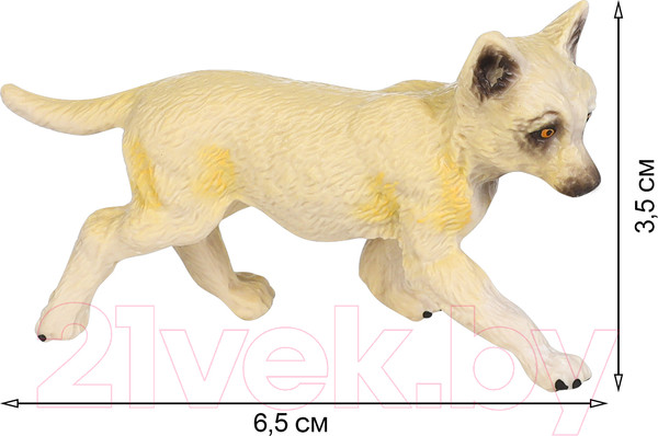 Изображение товара Набор фигурок коллекционных Masai Mara Мир диких животных. Семья полярных волков / MM211-214