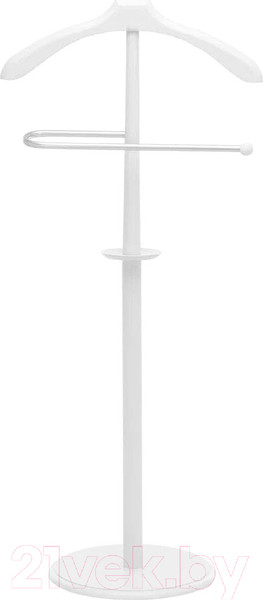 Изображение товара Стойка для одежды Мебелик Костюмная В 25Н (белый)