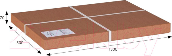 Изображение товара Стойка для одежды Мебелик Костюмная с зеркалом на колесах В 24Н (слоновая кость)