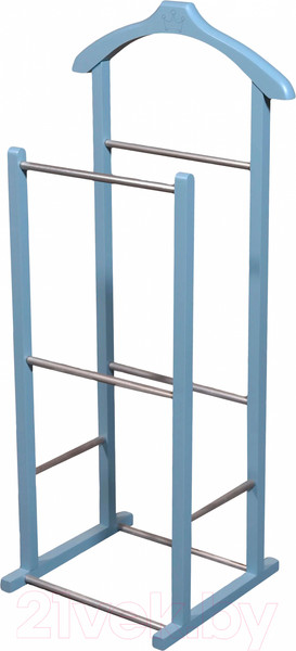 Изображение товара Стойка для одежды Мебелик Костюмная детская В 28Н (голубой)