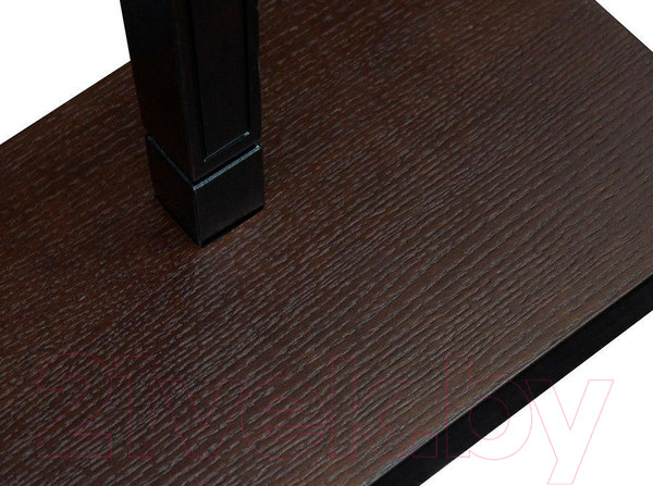 Изображение товара Стойка для одежды Мебелик Костюмная Васко В 70 (темно-коричневый/патина)