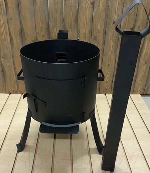 Изображение товара Печь-мангал Grand Metall Invest 6 с дымоходом (2.2мм)