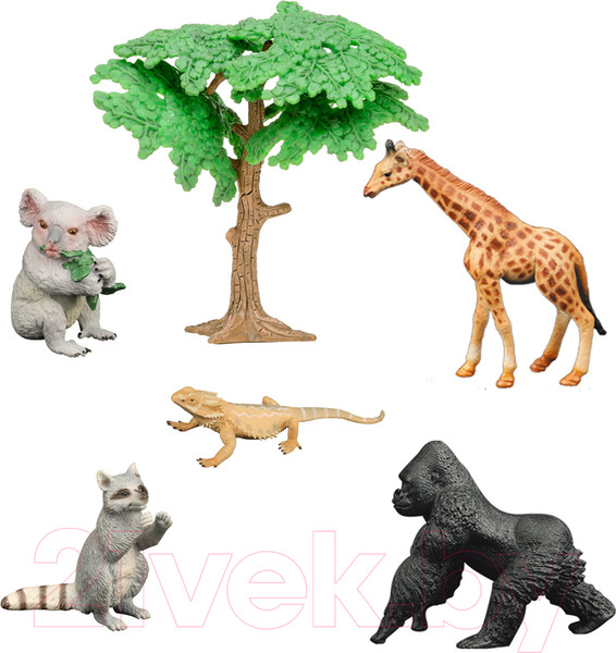 Изображение товара Набор фигурок коллекционных Masai Mara Мир диких животных / MM211-231