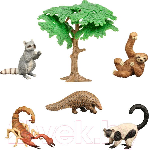 Изображение товара Набор фигурок коллекционных Masai Mara Мир диких животных / MM211-244