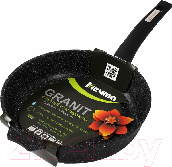 Изображение товара Сковорода Мечта Гранит 20802 (черный)
