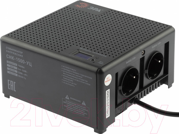 Изображение товара Стабилизатор напряжения ЭРА CНК-1500-УЦ / Б0051111