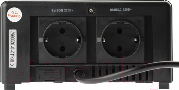 Изображение товара Стабилизатор напряжения ЭРА CНК-1500-УЦ / Б0051111