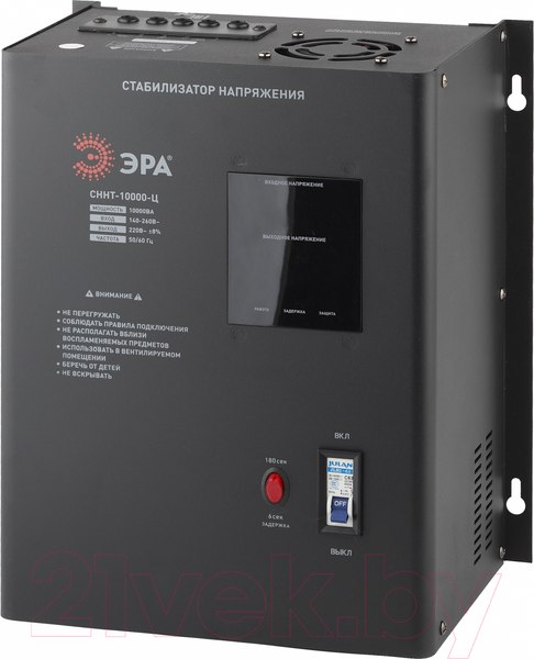 Изображение товара Стабилизатор напряжения ЭРА СННТ-10000-Ц / Б0020172