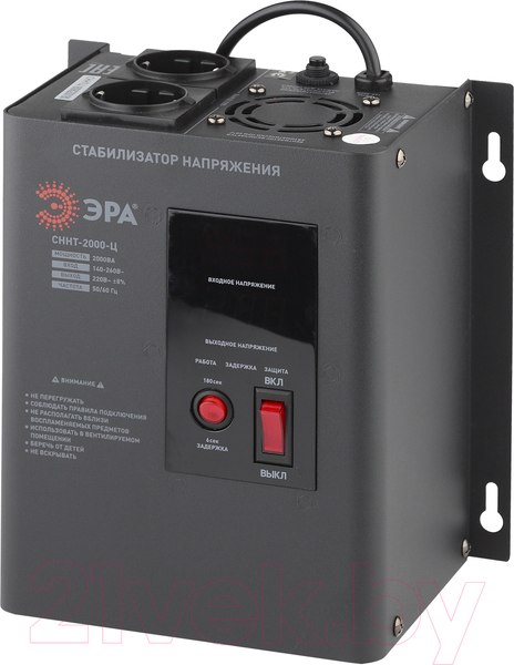Изображение товара Стабилизатор напряжения ЭРА СННТ-2000-Ц / Б0020168