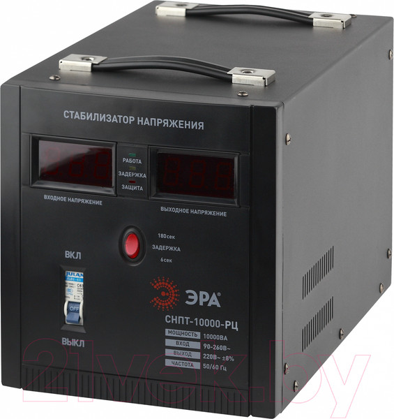Изображение товара Стабилизатор напряжения ЭРА СНПТ-10000-РЦ / Б0035299
