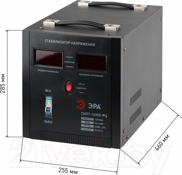 Изображение товара Стабилизатор напряжения ЭРА СНПТ-10000-РЦ / Б0035299