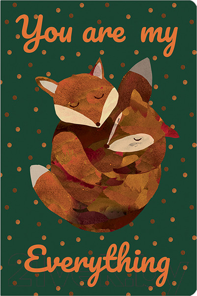 Изображение товара Записная книжка Полином Sweety. Лисички / 3169 (96л)