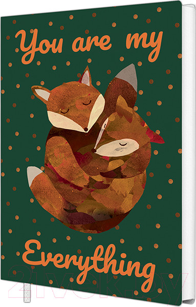 Изображение товара Записная книжка Полином Sweety. Лисички / 3169 (96л)