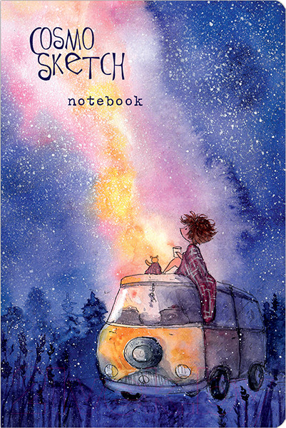 Изображение товара Записная книжка Полином Космоскетчи. Летняя ночь / 3170 (96л)