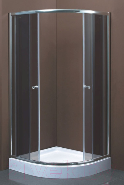 Изображение товара Душевой уголок Coliseum Minor без поддона T-90 (тонированное стекло)