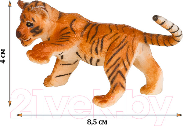 Изображение товара Набор фигурок коллекционных Masai Mara Мир диких животных. Семья тигров / MM211-210
