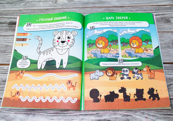 Изображение товара Развивающая книга АСТ На земле и под водой. Читаем и считаем с 2-х лет (Тараканова М.В.)