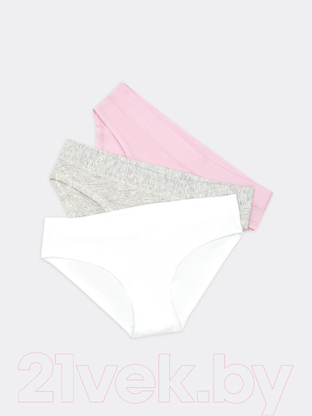Изображение товара Комплект женских трусов Mark Formelle 412236-3 (р.106, белый-2)