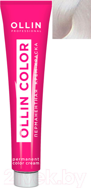 Изображение товара Крем-краска для волос Ollin Professional Color перманентная 11/81 (60мл, специальный блондин жемчужно-пепельный)