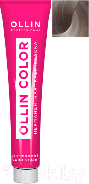 Изображение товара Крем-краска для волос Ollin Professional Color перманентная 9/81 (60мл, блондин жемчужно-пепельный)