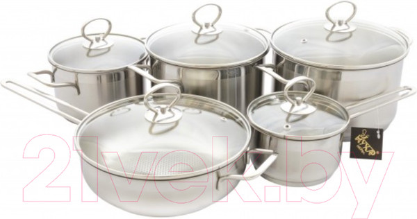 Изображение товара Набор кухонной посуды Кухар Лотос Классика КЛ1-005СП