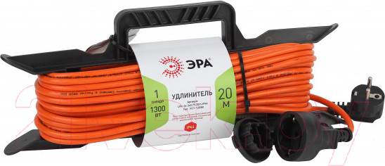 Изображение товара Удлинитель на рамке ЭРА UFx-1e-3x0.75-20m-IP44 / Б0046826