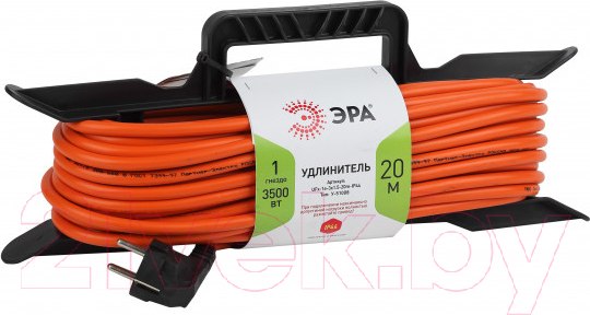 Изображение товара Удлинитель на рамке ЭРА UFx-1e-3x1.5-20m-IP44 / Б0046829